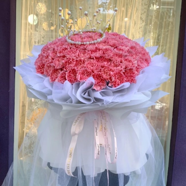 999朵365朵红玫瑰花束鲜花速递同城北京上海成都配送生日求婚