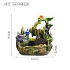 桌面流水摆件办公室加湿器客厅喷泉循环水招财景观风水轮装饰摆件