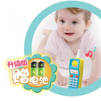 大哥大手机玩具儿童益智早教仿真电话灯光音乐宝宝婴幼儿玩具批发