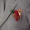 干花永生花草坪婚礼父母新郎新娘伴娘配饰胸花襟花手腕花道具配饰