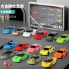 迷你军事工程车玩具套装仿真小汽车儿童玩具男孩挖掘机模型合金车