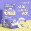 艾可熊按摩枕颈椎按摩器家用老年礼品敲打按摩披肩加热震动U型枕