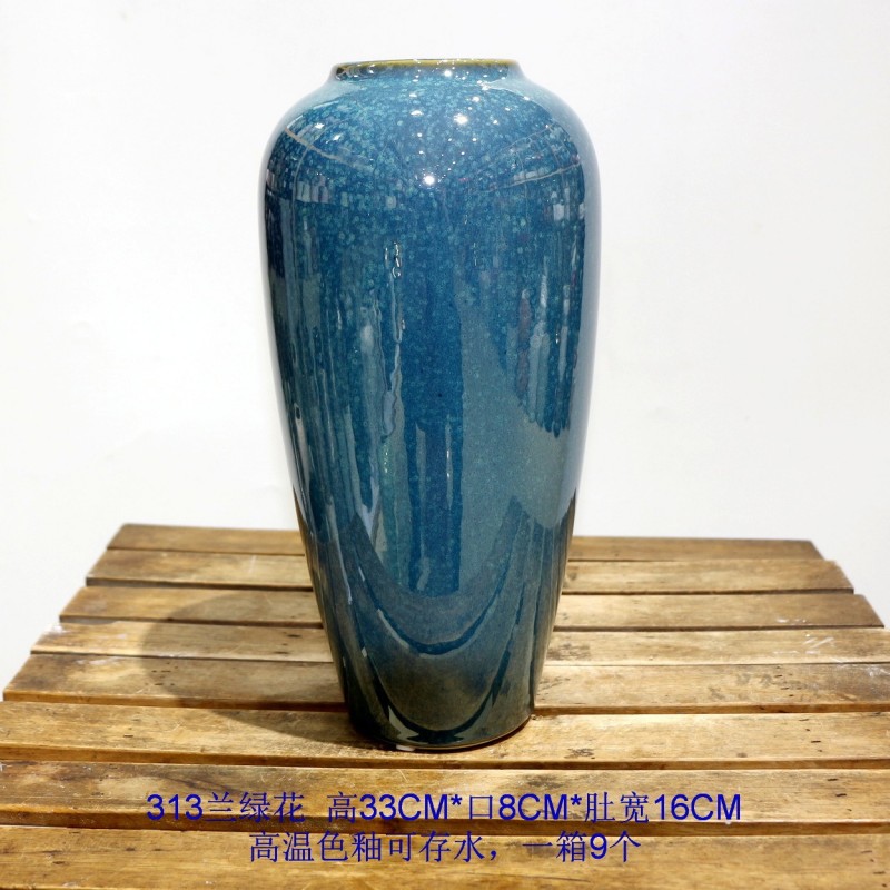 厂家直销陶瓷花瓶批发现代时尚花插花器家居饰品仿真花鲜花花瓶