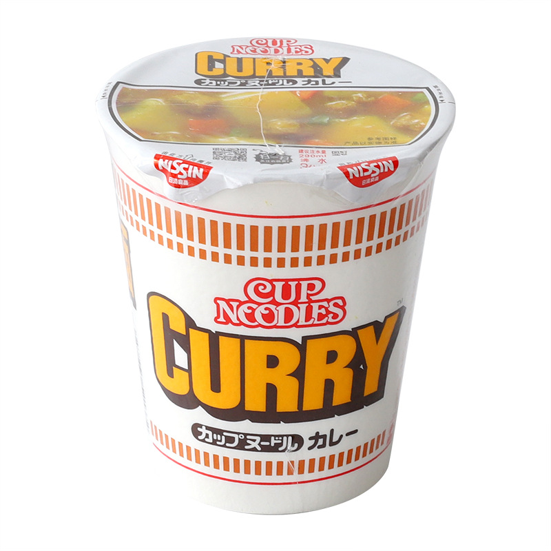 日清合味道杯面咖喱虾仁海鲜日本风味同款泡面大桶速食方便面批发