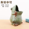 欧式花园动物可爱出口陶瓷花盆田园森林系摆设多肉居家装饰植物盆
