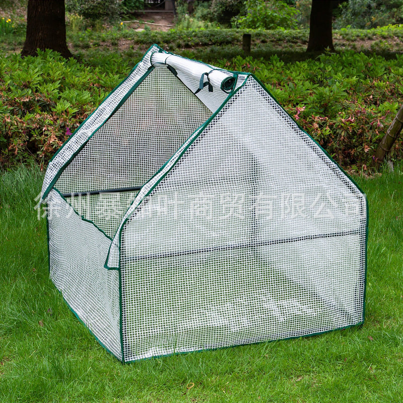 外罩阳台暖房户外温室保温棚保暖花园暖房透明PVC花架暖棚花架