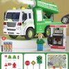 仿真文艺降尘喷雾车可喷水洒水车玩具环卫车儿童汽车模型男孩3岁4