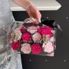 厂家直发玫瑰永生花巨型行李箱高级感花盒送女友闺蜜生日礼物批发