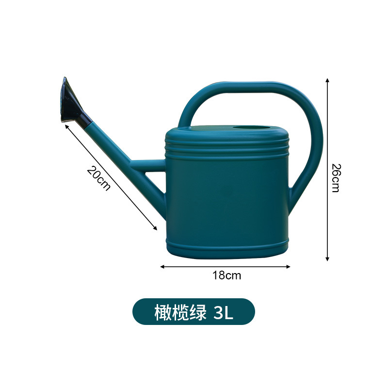 园林水壶复古大容量浇花喷壶塑料浇水花洒家用园艺长嘴淋花浇菜壶