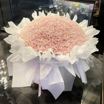 求婚朵玫瑰花束52送女友七夕花束9990表白配送鲜花速递同城朵