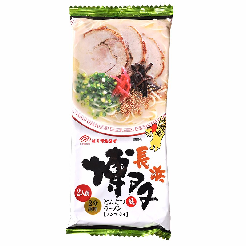 日本进口面条玛尔泰九州熊本蒜香浓汤速食拉面日式方便面批发零食