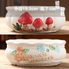 批发多肉花盆陶瓷复古盆栽创意盆粗陶多肉植物大口径组合套装大号