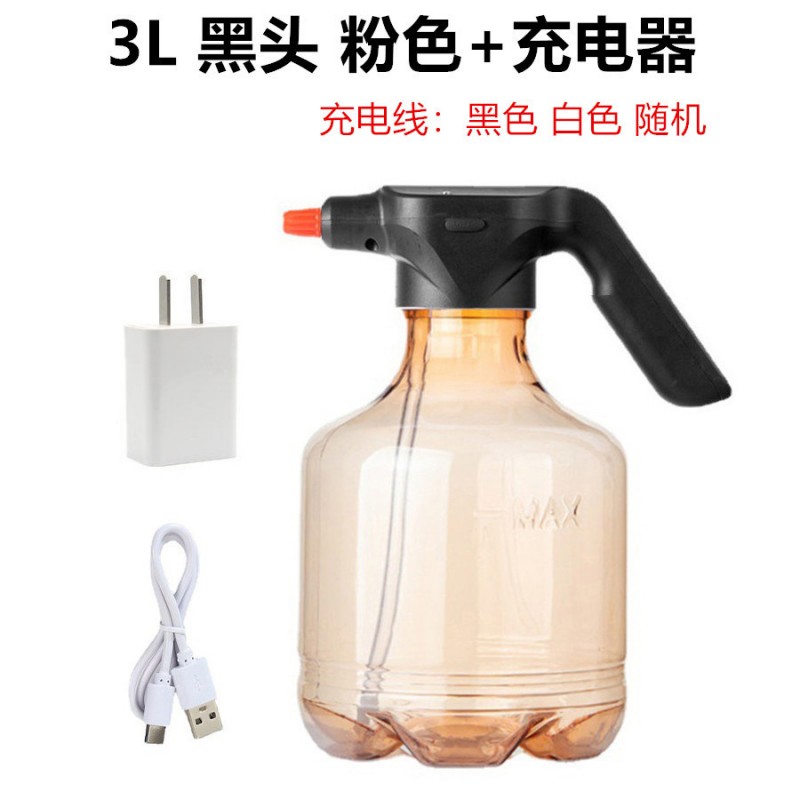 3L电动喷水壶浇花家用电动喷雾器消毒园艺洒水壶Water Spray Can
