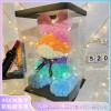 永生花玫瑰兔子520情人节母亲礼物生日礼物送女友圣诞创意仿真花