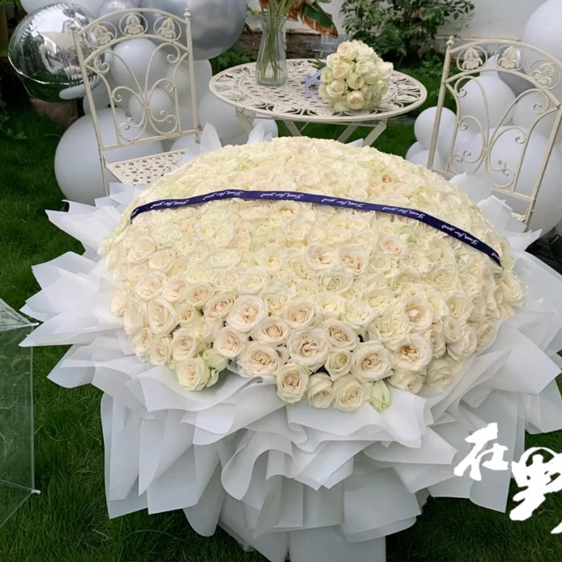 999朵365朵红玫瑰花束鲜花速递同城北京上海成都配送生日求婚