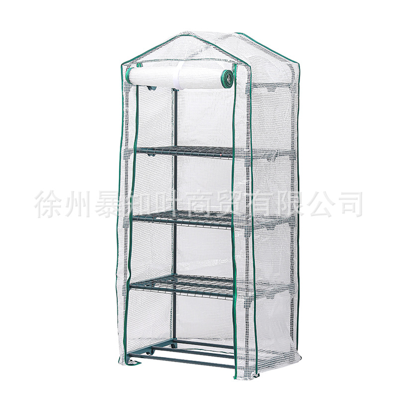 外罩阳台暖房户外温室保温棚保暖花园暖房透明PVC花架暖棚花架