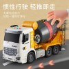 超大号水泥搅拌车可出料工程车惯性合金汽车儿童玩具男孩一件代发