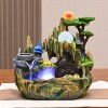 桌面流水摆件办公室加湿器客厅喷泉循环水招财景观风水轮装饰摆件