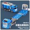 儿童益智合金收纳货柜工程车变形大卡车轨道弹射汽车6男孩玩具3岁