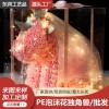 PE泡沫礼物送女生玫瑰花独角兽生日礼品成品批发七夕情人节礼物