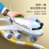 儿童益智声光飞机玩具超大号A380客机仿真模型惯性车批发夜市地摊