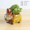 多肉花盆迷你盆栽花园庭院摆件装饰品桌面置物架绿植陶瓷花盆容器