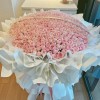 求婚朵玫瑰花束52送女友七夕花束9990表白配送鲜花速递同城朵