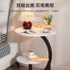 出租屋小户型床边桌可移动简约小圆茶几沙发出租屋适用小户型