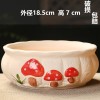 批发多肉花盆陶瓷复古盆栽创意盆粗陶多肉植物大口径组合套装大号