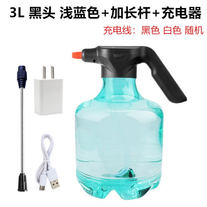 3L电动喷水壶浇花家用电动喷雾器消毒园艺洒水壶Water Spray Can