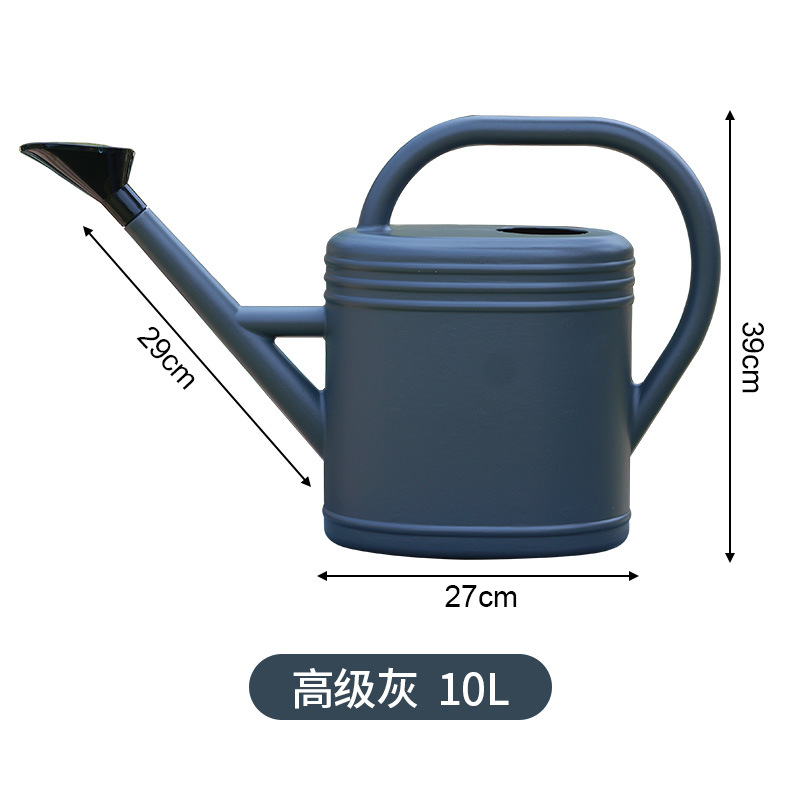 园林水壶复古大容量浇花喷壶塑料浇水花洒家用园艺长嘴淋花浇菜壶