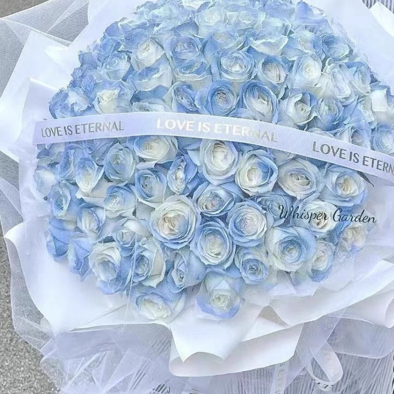 199朵和999朵玫瑰永生香皂花大花束情人节礼物送男女朋友