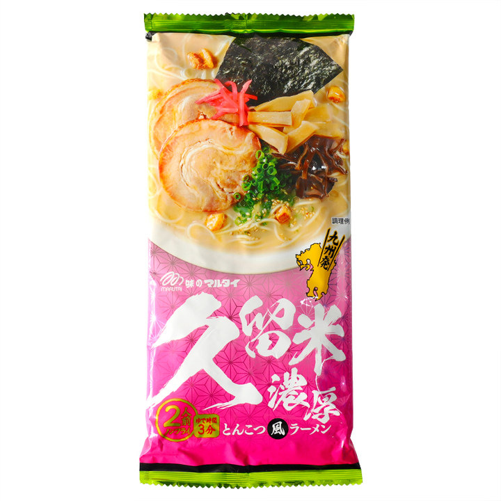 日本进口面条玛尔泰九州熊本蒜香浓汤速食拉面日式方便面批发零食