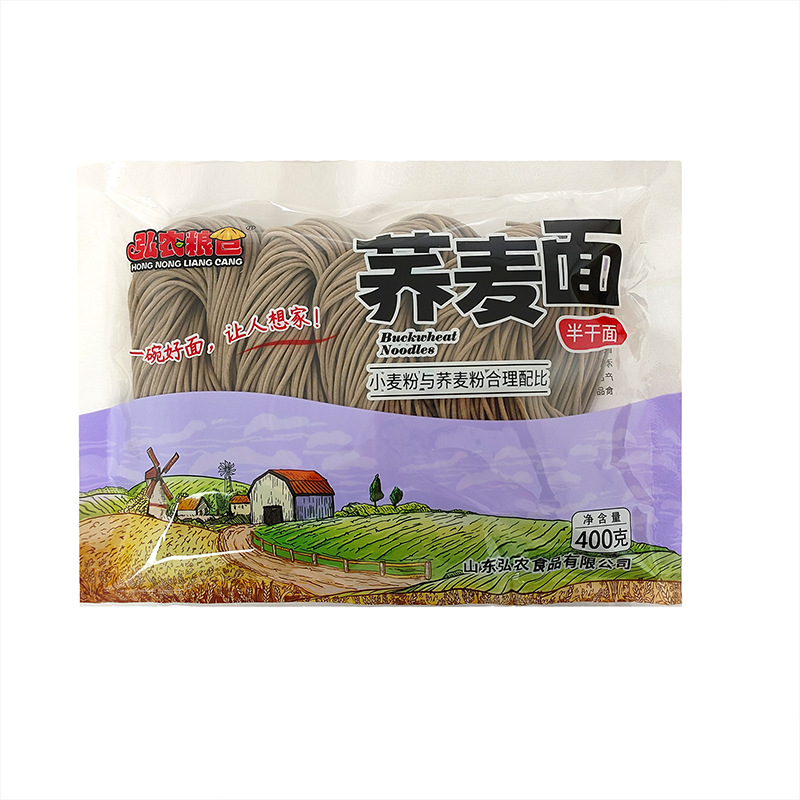 半干荞麦面条粗粮杂粮荞麦面生鲜拉面早餐面快熟面速食商用拌面