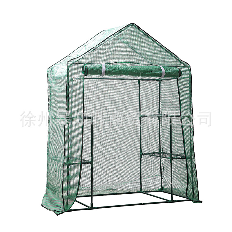 外罩阳台暖房户外温室保温棚保暖花园暖房透明PVC花架暖棚花架