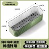 金属花箱庭院户外花园阳台露台镀锌板铁艺大花箱种菜种树养花专用