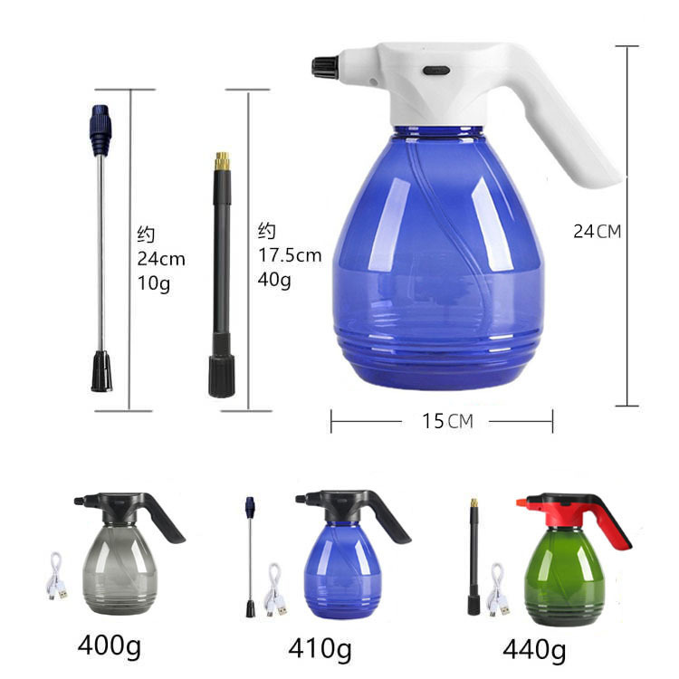 3L电动喷水壶浇花家用电动喷雾器消毒园艺洒水壶Water Spray Can