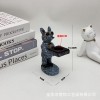 宇航员手表架装饰摆件老爷爷表台iWatch座托盘手表树脂展示架桌面