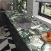 跨境 亚马逊自粘大理石墙纸防水防油厨房装饰翻新贴纸家具保护膜