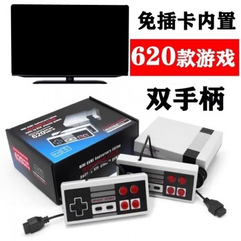NES620掌上家用游戏机内置双人连接电视内置经典FC游戏红白机跨境