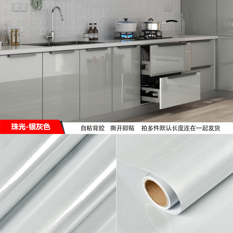 跨境红色墙纸自粘纯色防水贴纸中国红壁纸自带胶婚庆即时贴可定制