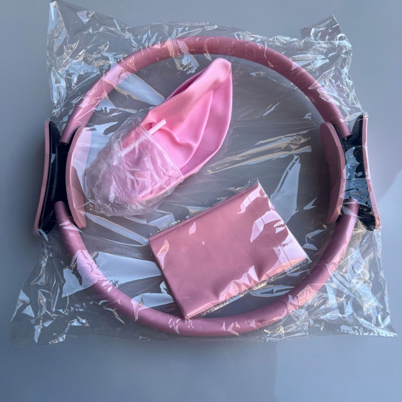 普拉提圈五件套伸展带拉力带25cm瑜伽麦管球普拉提球瑜伽环组合