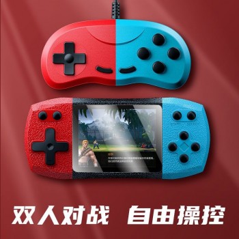 跨境爆款F1掌上游戏机掌机双人对打便携式经典复古620合一连电视