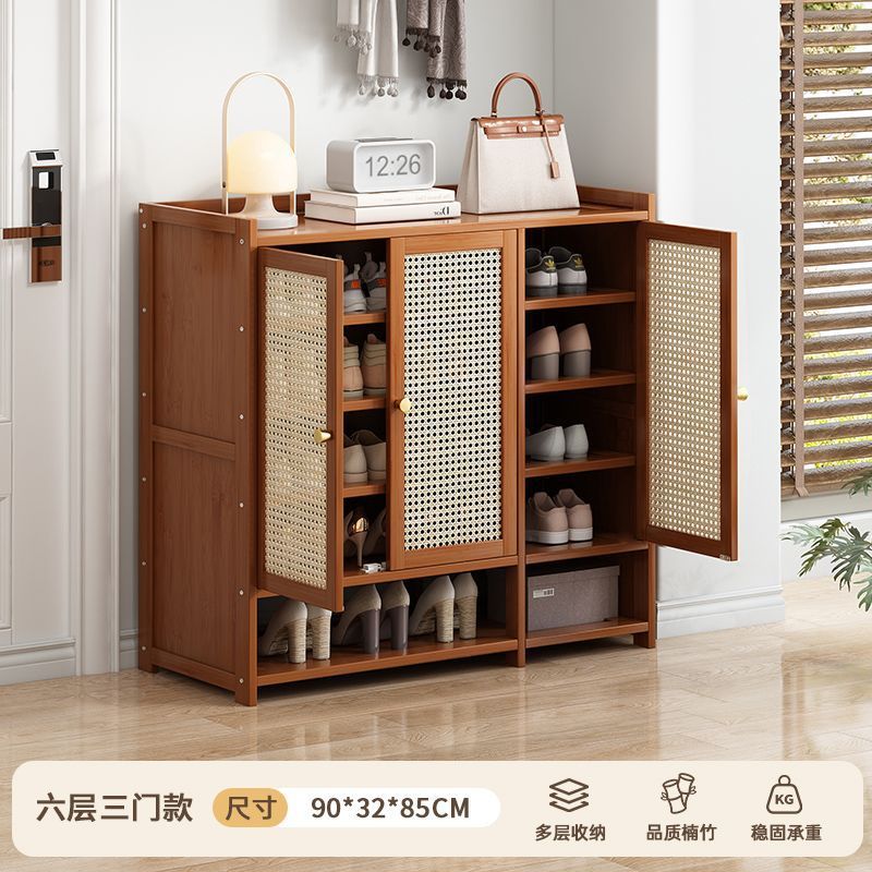 家用门口鞋架子简易室内出租屋用收纳神器经济型多层防尘鞋柜新款