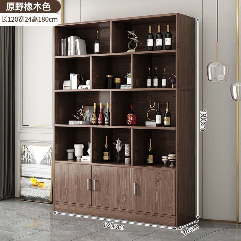实木酒柜客厅靠墙柜子储物柜2025新款展示柜家用酒架置物架收纳柜