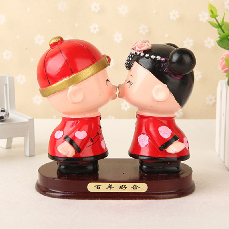 中式结婚礼品送人闺蜜新娘礼物实用创意装饰新婚房间布置桌上摆件