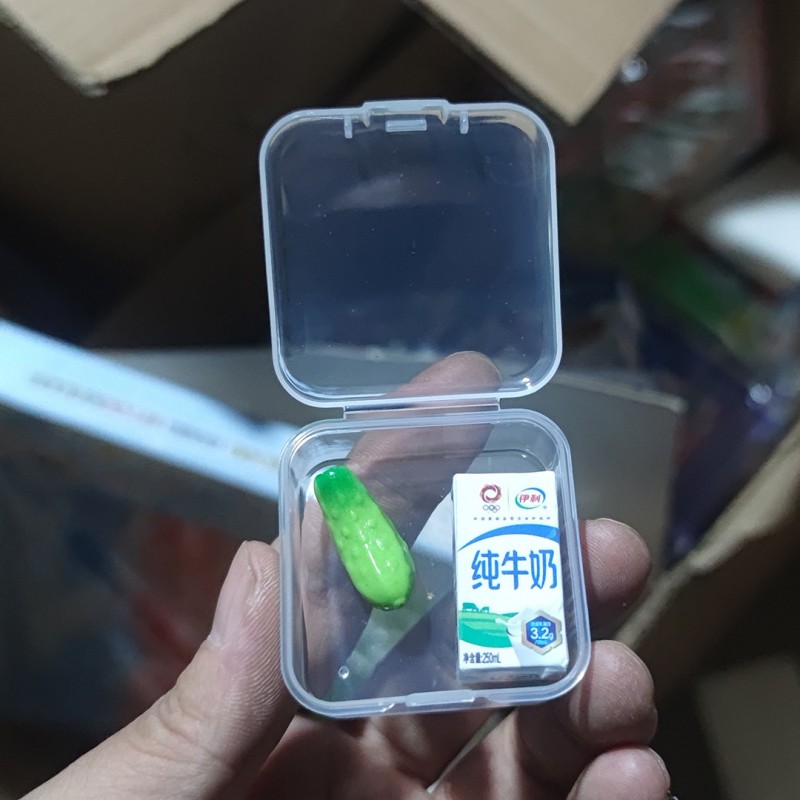 1元食玩微缩迷你食物模型DIY小摆件学校小卖部儿童过家家玩具批发