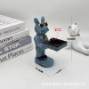 宇航员手表架装饰摆件老爷爷表台iWatch座托盘手表树脂展示架桌面