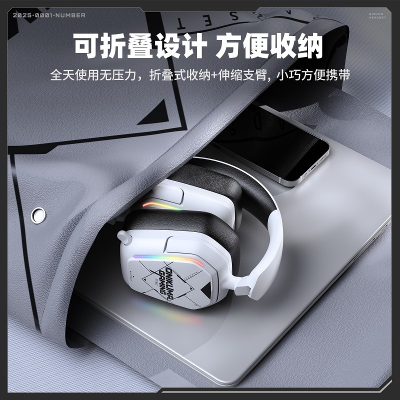 跨境ONIKUMA GT883蓝牙耳机无线运动头戴式耳麦手机耳机音乐三模