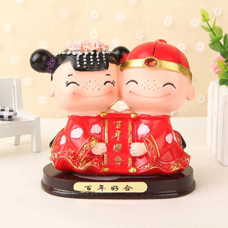 中式结婚礼品送人闺蜜新娘礼物实用创意装饰新婚房间布置桌上摆件